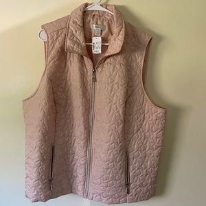 CJ Banks Quilted Vest